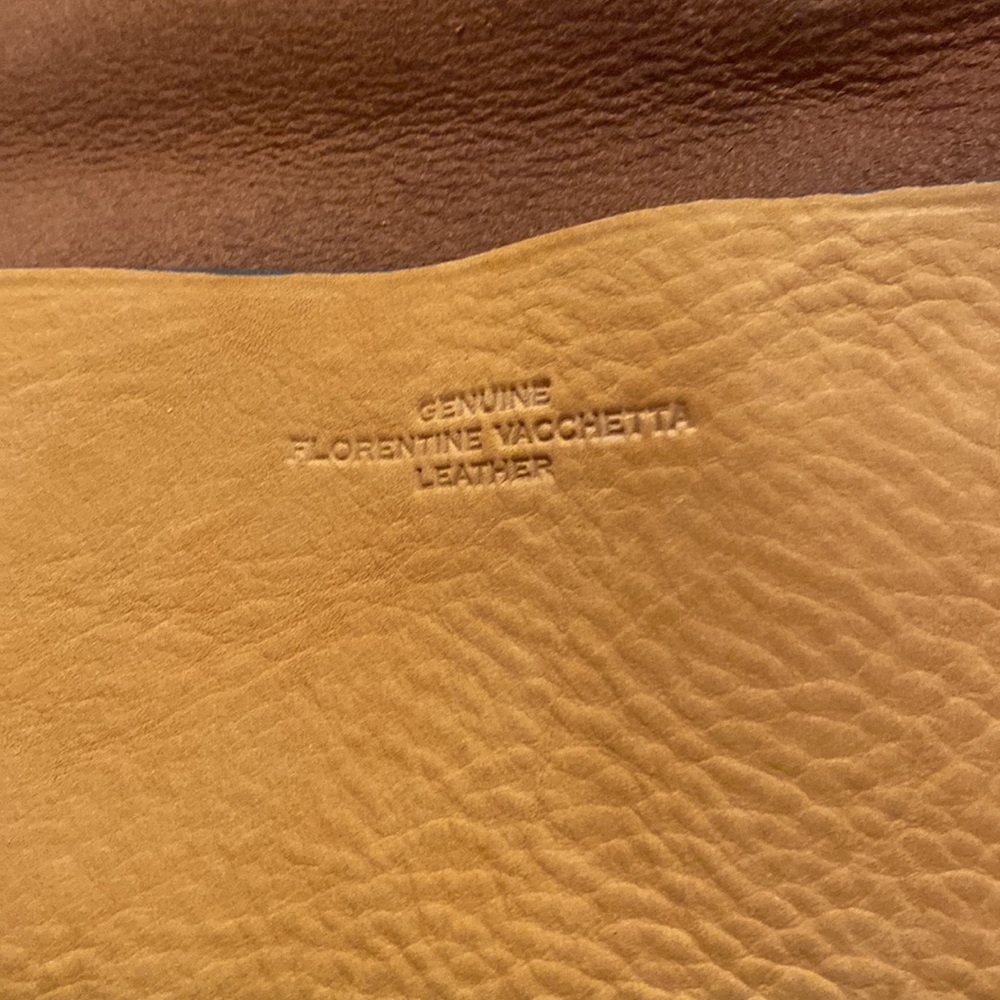 Boldrini Selleria Genuine Florentine Vacchetta Leather. NWOT - Picture 4 of 16